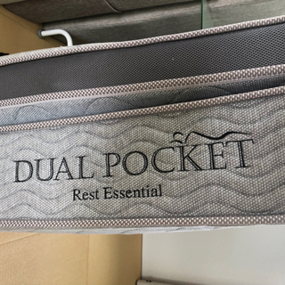【成立】ニトリ　デュアルポケットマットレス　ダブルサイズの画像