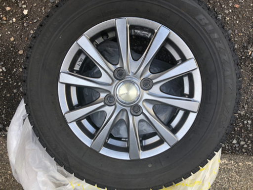 【ご予約】　13インチ　スタッドレスタイヤ＆アルミ　4本セット