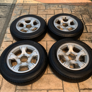jb23　タイヤ　純正ホイール　４本セット