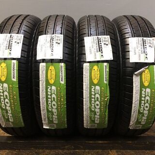 新品 BS ECOPIA NH100C 175/70R14 14インチ 夏タイヤ 4本 2018年製 シエンタ ポルテ キューブ フィット等　(VVT348) クレジットカード QR決済可能