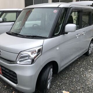 月々２.5万円～　自社ローン歓迎☆ SUZUKI スペーシア　ハイブリッドの画像