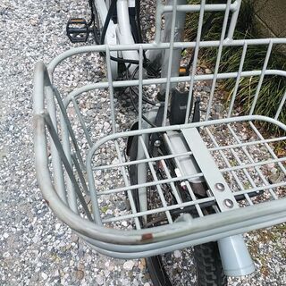 自転車用　前かご＆後ろ子乗せシート（ビッケ2用）