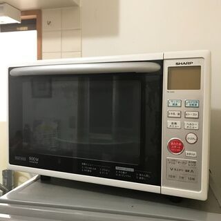 SHARP 2015年製　オーブンレンジ　RE-S205-W 900W ホワイトの画像