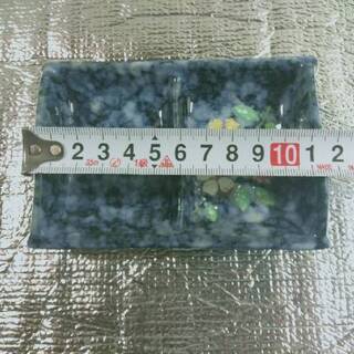 【未使用】花だより てんぷら揃 お皿　薬味入れ　つゆ入れ　セット　岡崎市からの画像