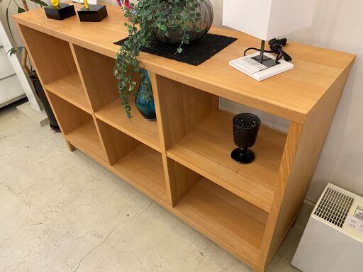 無印良品 MUJI シェルフ オープンシェルフ 飾り棚 フリーラック 収納棚 本棚 ナチュラル 中古品②