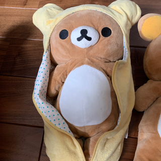 【無料】リラックマのぬいぐるみ3体の画像