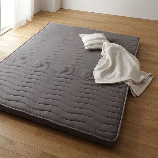 ※定価￥18480※ セミダブル マットレス ポケットコイル 薄型三つ折り