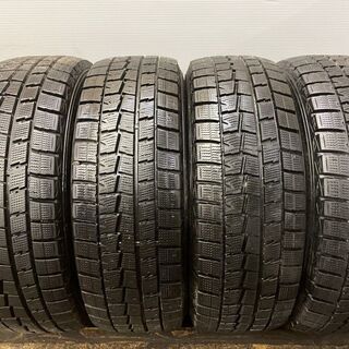 DUNLOP WINTER MAXX WM01 205/65R15 15インチ スタッドレス 4本 2017年製 バリ溝 ステップワゴン ストリーム等　(VTB401) クレジットカード QR決済可能