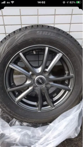 格安ホイール付きスタッドレス^_^