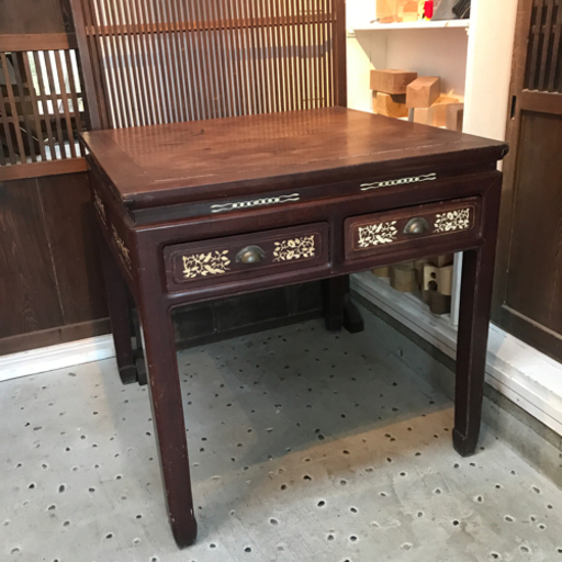 《売約感謝》清代　アンティーク　テーブル