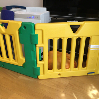 【受け渡し予定者あり】日本育児ベビーサークル　６枚セットの画像