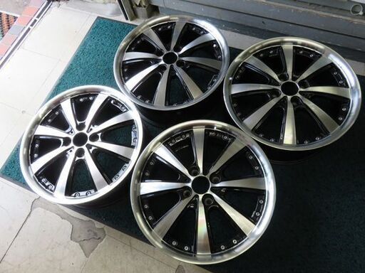 【自社配送は札幌市内限定】16インチ KYOHO スポルシュ シュタイナーVS5 6J 6.00-16 4本セット 中古