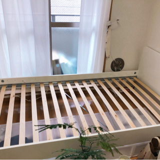 イケア　ベットフレーム　マットレス付き　120x200