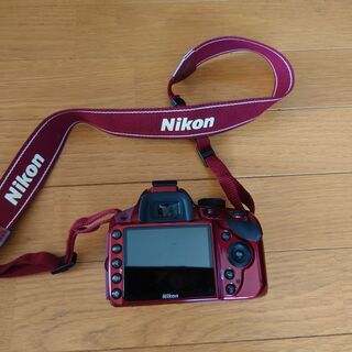 ニコン Nikon D3200 ワインレッド 望遠レンズキット