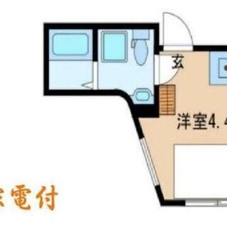 ♪リアハウス限定♪初期費用約7万円！フリーレント2か月！家具家電付きインターネット使い放題★の画像