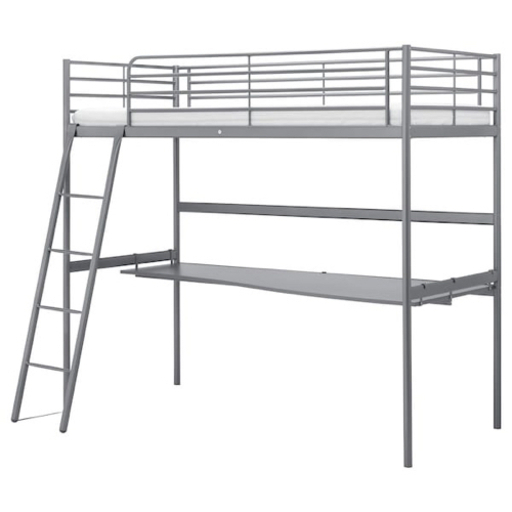 値下げ‼️IKEA ベッド付きデスク　定価２９，８００円