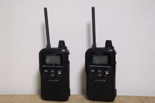 ☆大幅最終値下げ！ICOM（アイコム）　特定小電力トランシーバー　IC-4110D　2台セット！（現状渡し）☆