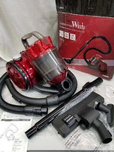 2467 サイクロン掃除機　レッド紙パック不要