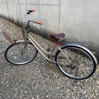 【お取引中】26インチ　ママチャリ　重くてボロいです。