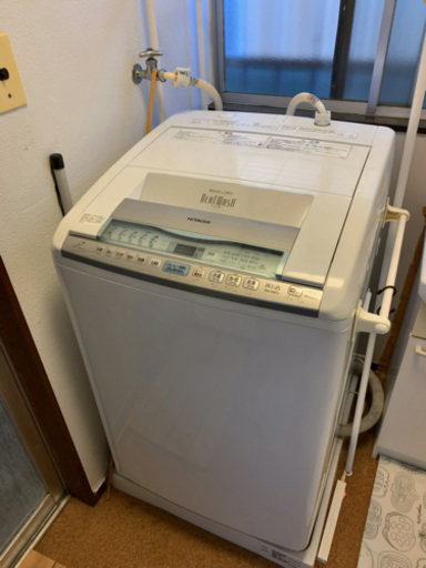 日立 洗濯機 ビートウォッシュ BW-D8FV