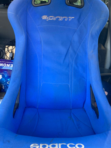 バケットシート スパルコ製青