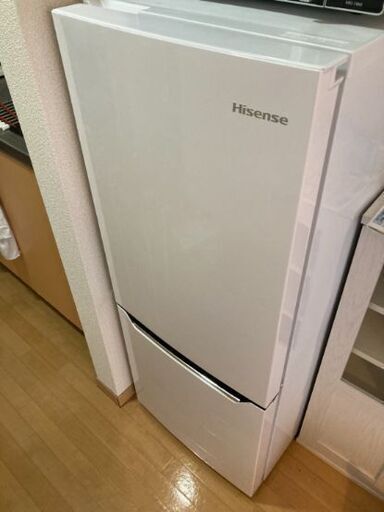 【2020年製】150L冷蔵庫　ホワイト