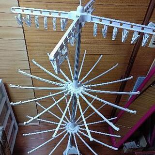 【無料】物干し 三段の画像