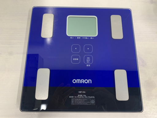 【美品】体重計　オムロン