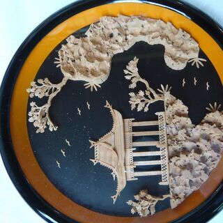 壁掛け円形ディスプレイの画像