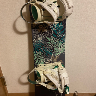 ※譲り先決まりました　スノーボードセット　ブーツ&板(ビンディング付)の画像