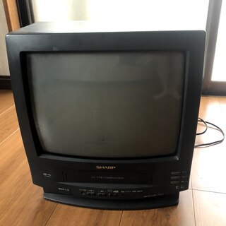 無料　ブラウン管テレビ （テレビデオ）