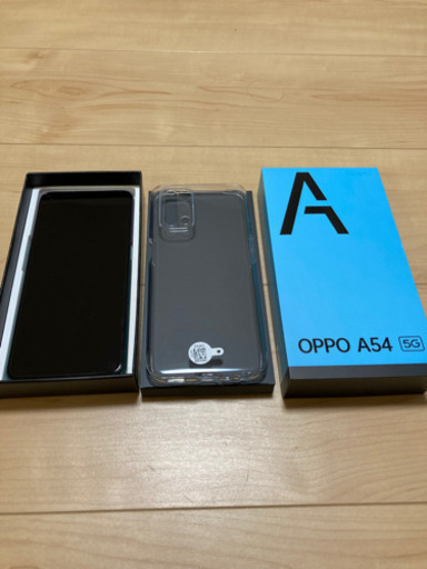 最終値下げ14000→12000 oppo A54 5G 新品同様　ファンタスティックパープル