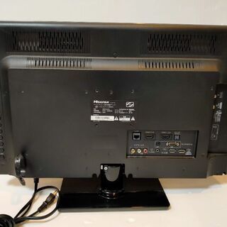 【販売中】Hisense　ハイセンス　ハイビジョンLED液晶テレビ　HS24A220　24型　2017年製　エコライフの画像