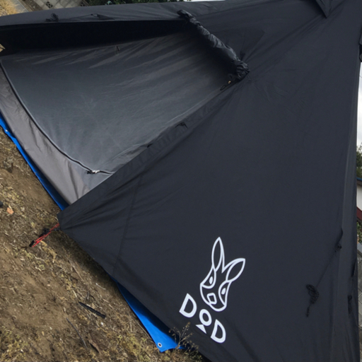 DOD ビックワンポールテント DOD ビッグワンポールテント レビュー｜設営方法とその魅力に