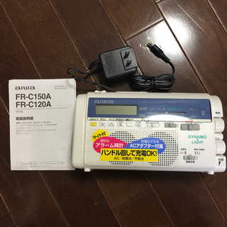 aiwa アイワ　ラジオ　ライト時計付き　値段交渉可能