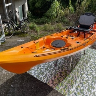 マコ12 インパルスドライブ　足漕ぎカヤック　セット