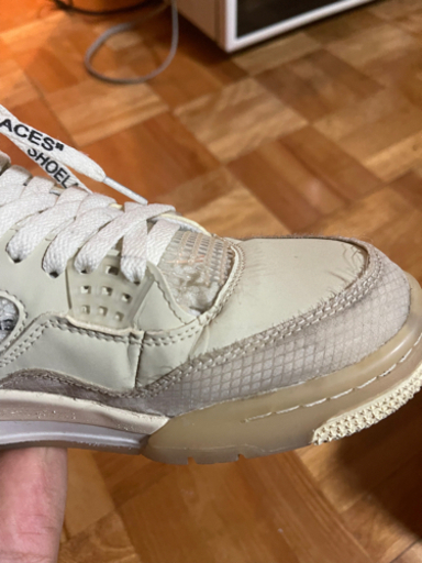 スニーカー OF-WHITE NIKE WMNS AIR JORDAN 4 SP "SAIL"