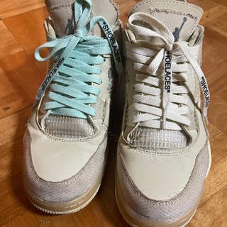 OF-WHITE NIKE WMNS AIR JORDAN 4 ...
