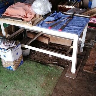 作業台鉄製の画像