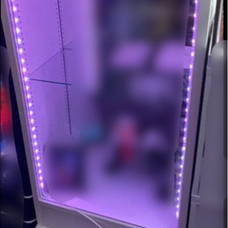 【横浜引取応相談】JAJAN スリムフィギュアラックfirst 横49奥29高182の画像