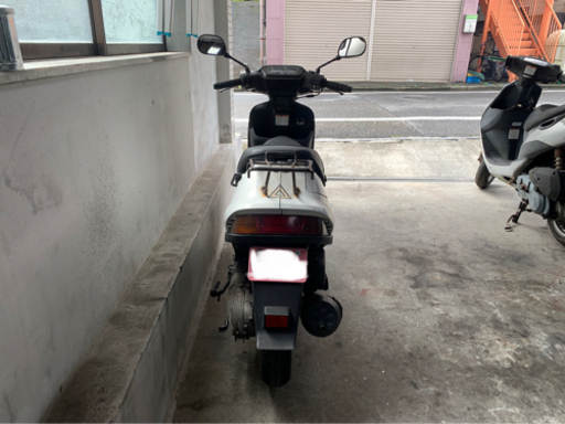 値下げ　アドレス　CE13A　V100 ADDRESS 白　SUZUKI スズキ　キーシャッター付き　原付二種　小型　ウーバーイーツ
