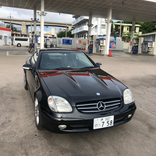 Mercedes Benz SLK 230‼️ Black 車検かなりあります！の画像