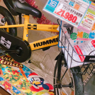 子供用自転車　HUMMER16インチの画像