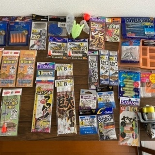 釣具いろいろ（新品がメイン）