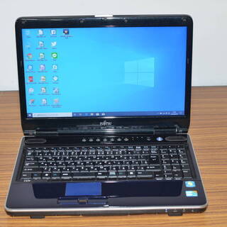 最新Windows10+office 爆速新品SSD256GB 富士通 FMV-BIBLO NF/G70 i5