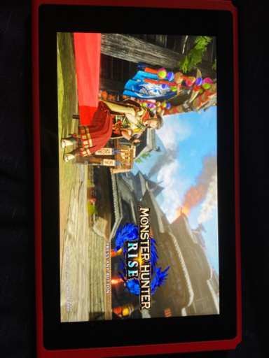 任天堂switchマリオ限定カラー(難あり)&モバイルモニターセット