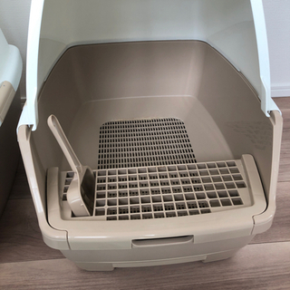 猫　システムトイレ　フルカバー　２個　トイレシートの画像