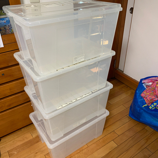 差し上げます。IKEA SAMLA 収納ケース　ふたつき