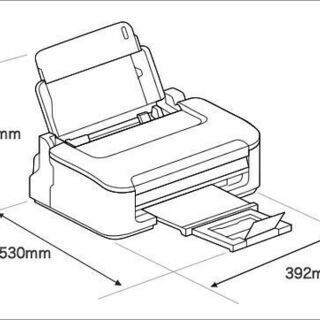 新品未開封 1年間 保証付き ￥9,990 テレワーク Wi-Fi A4 カラー プリンター エプソン PX-105 4988617139688 インクジェット 無線 有線の画像