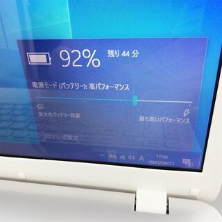 即使用可 ノートパソコン Windows10 中古動作良品 15.6型 ワイド液晶 NEC PC-LS150F26W Pentium 4GB DVDRW 無線LAN Officeの画像